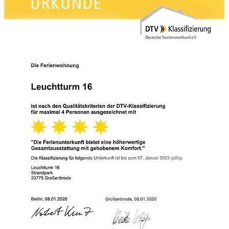 Apartment Leuchtturm 16 Großenbrode Eksteriør billede
