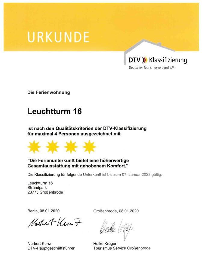 Apartment Leuchtturm 16 Großenbrode Eksteriør billede